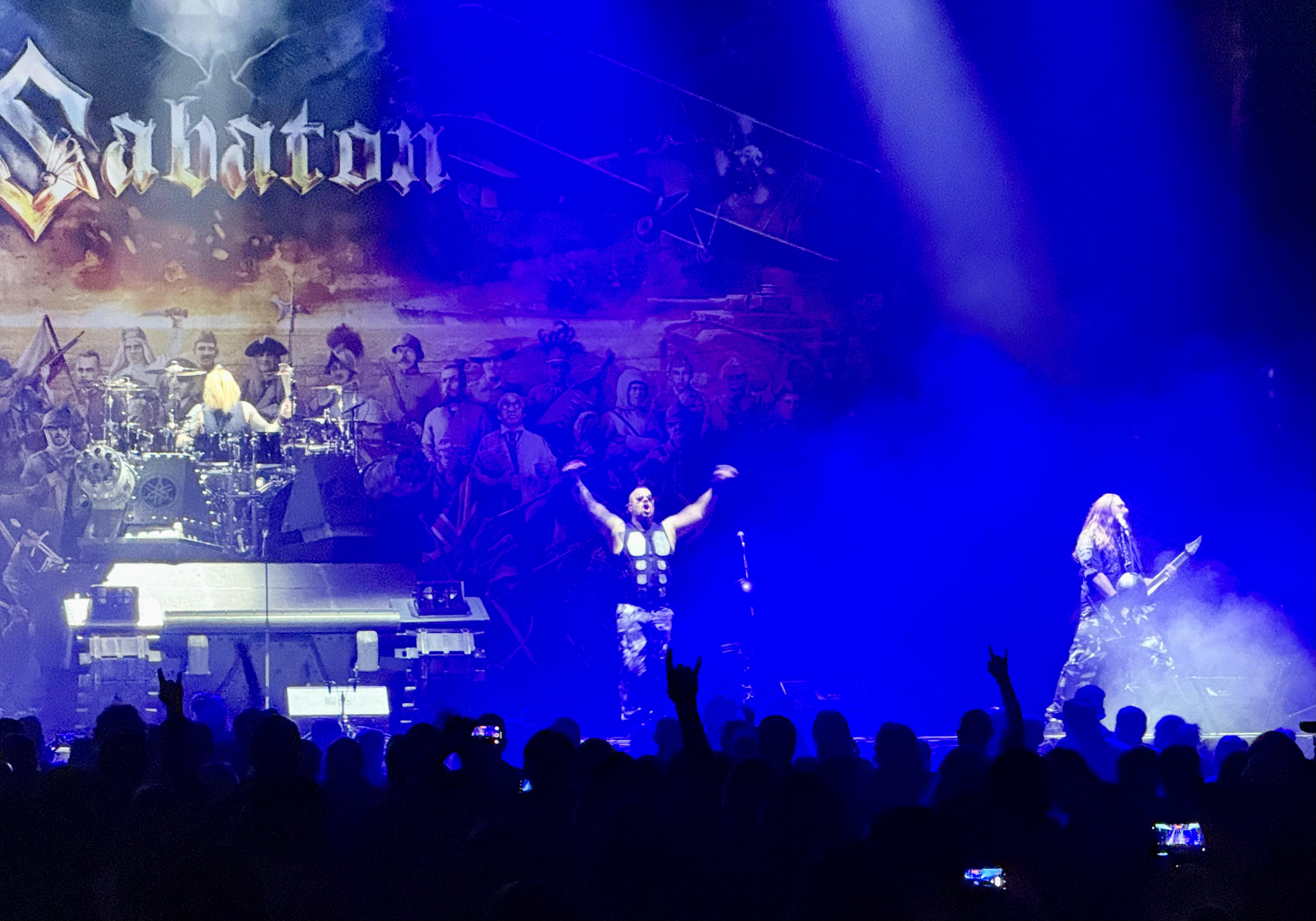 Sabaton at Angel of the Winds Arena, Everett, WA, USA