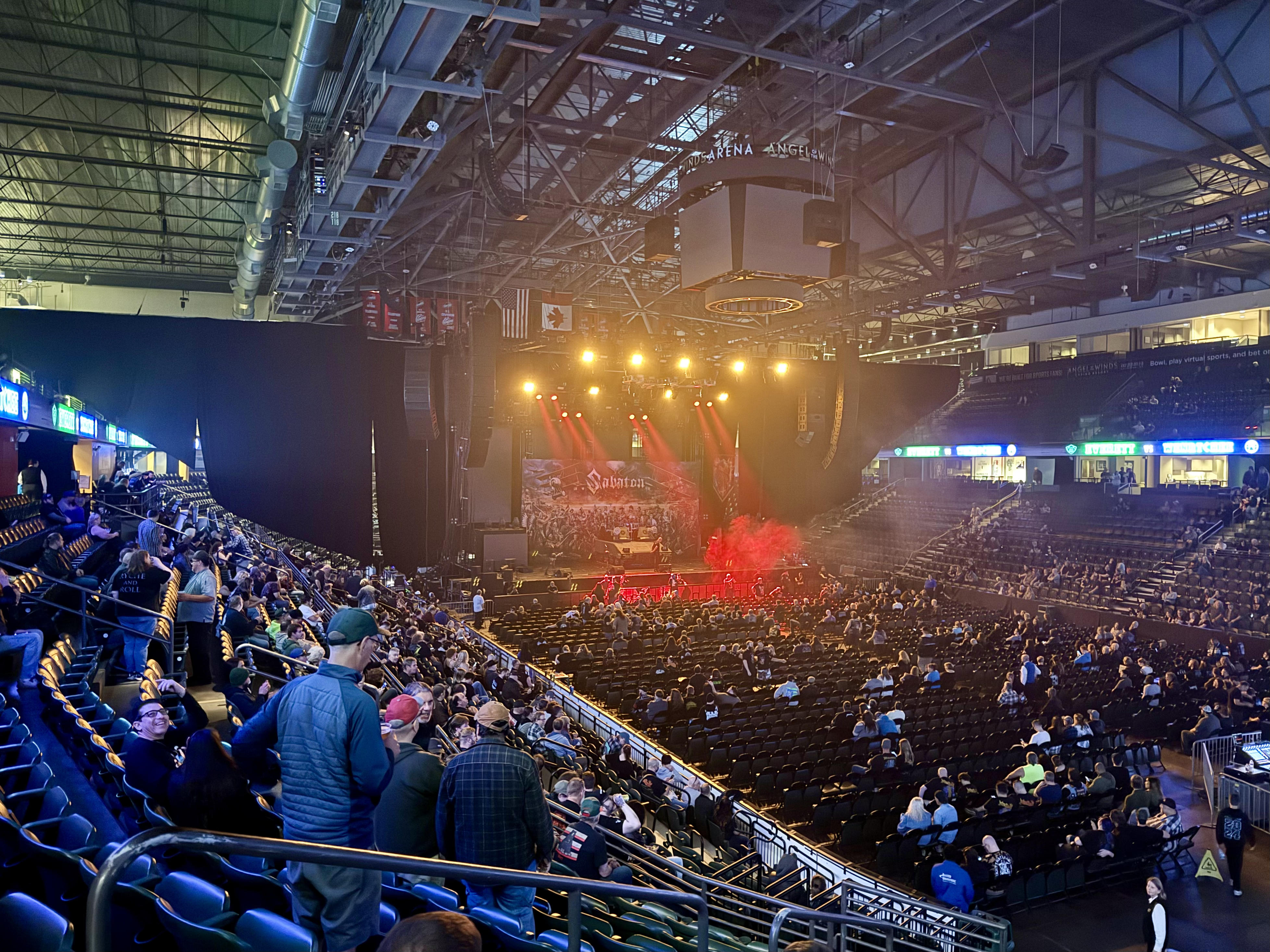 Sabaton at Angel of the Winds Arena, Everett, WA, USA
