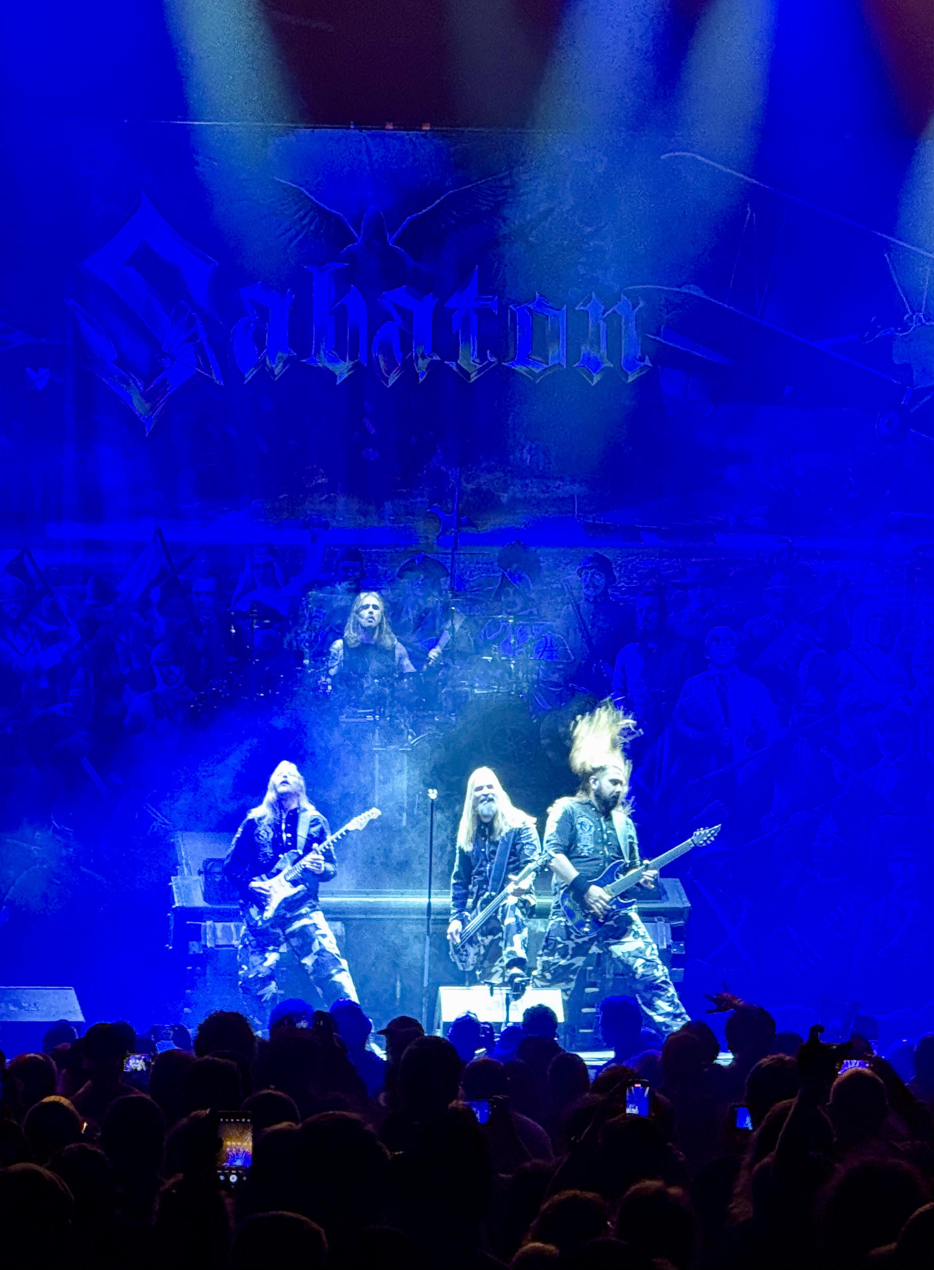 Sabaton at Angel of the Winds Arena, Everett, WA, USA