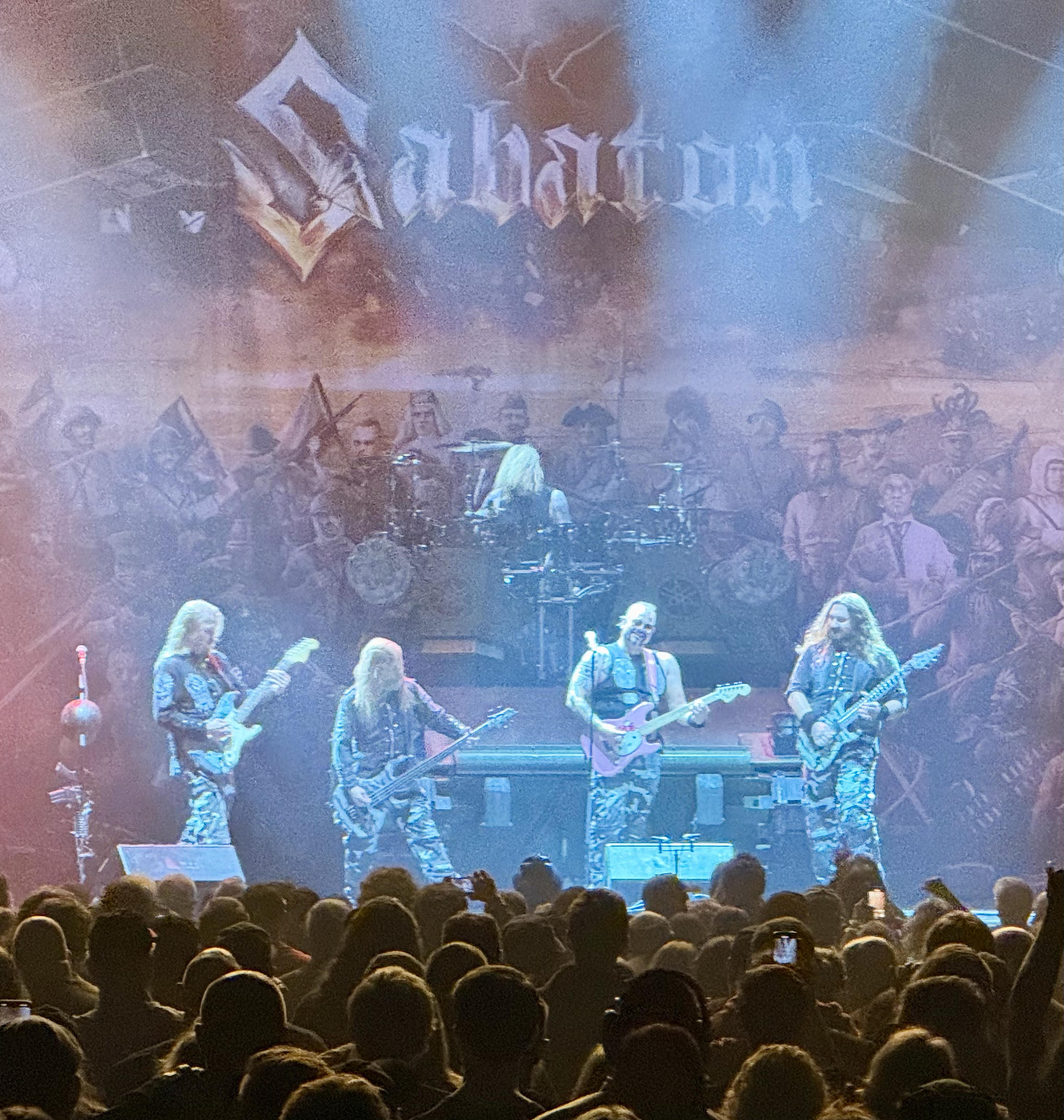 Sabaton at Angel of the Winds Arena, Everett, WA, USA