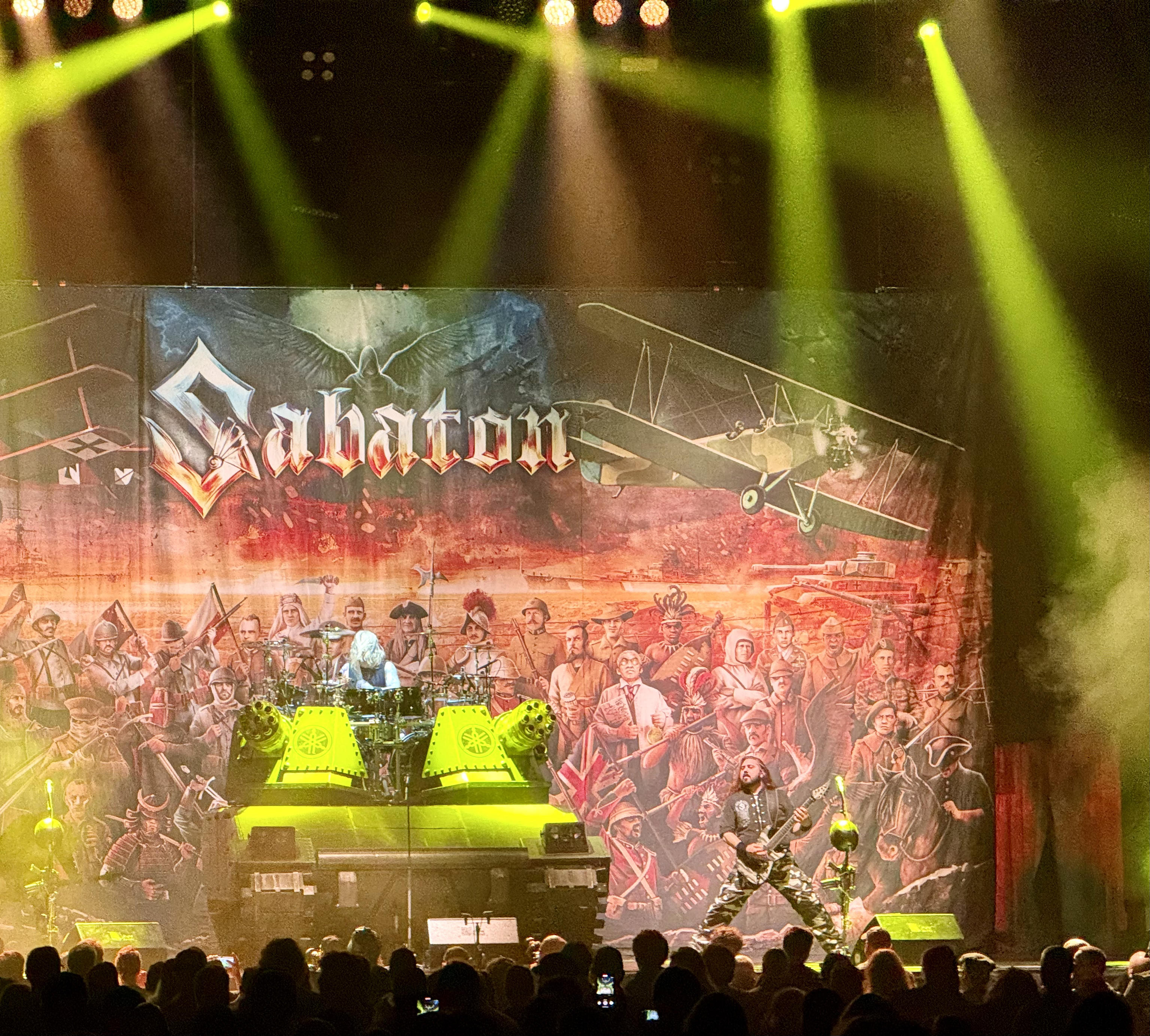 Sabaton at Angel of the Winds Arena, Everett, WA, USA