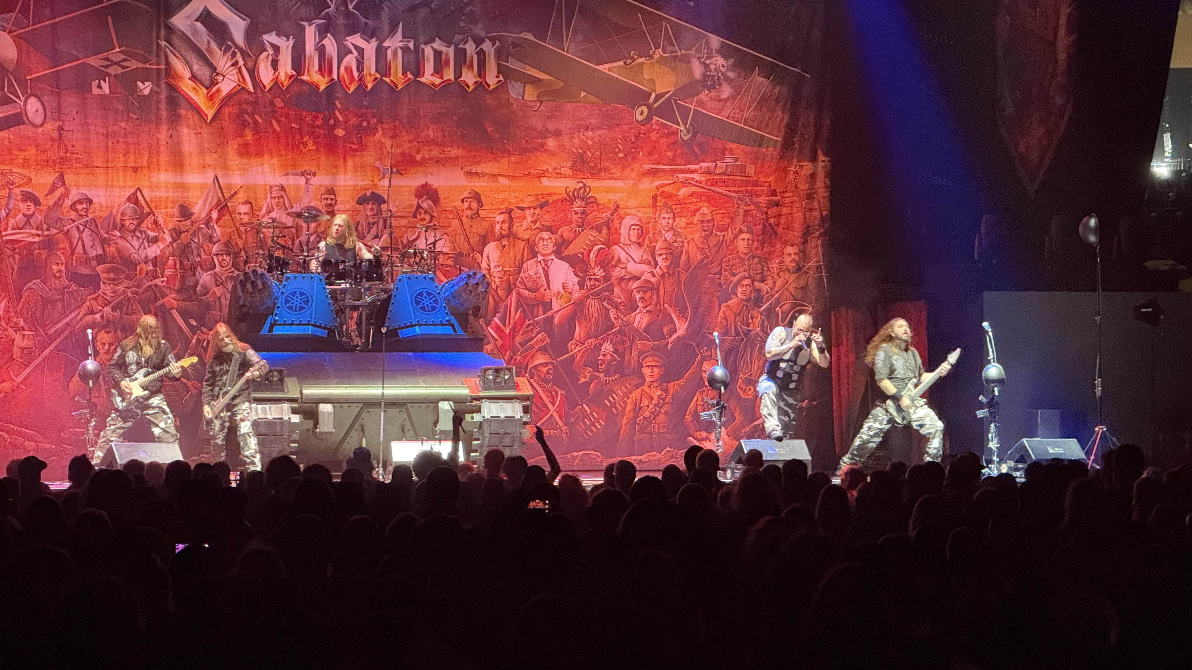 Sabaton at Angel of the Winds Arena, Everett, WA, USA