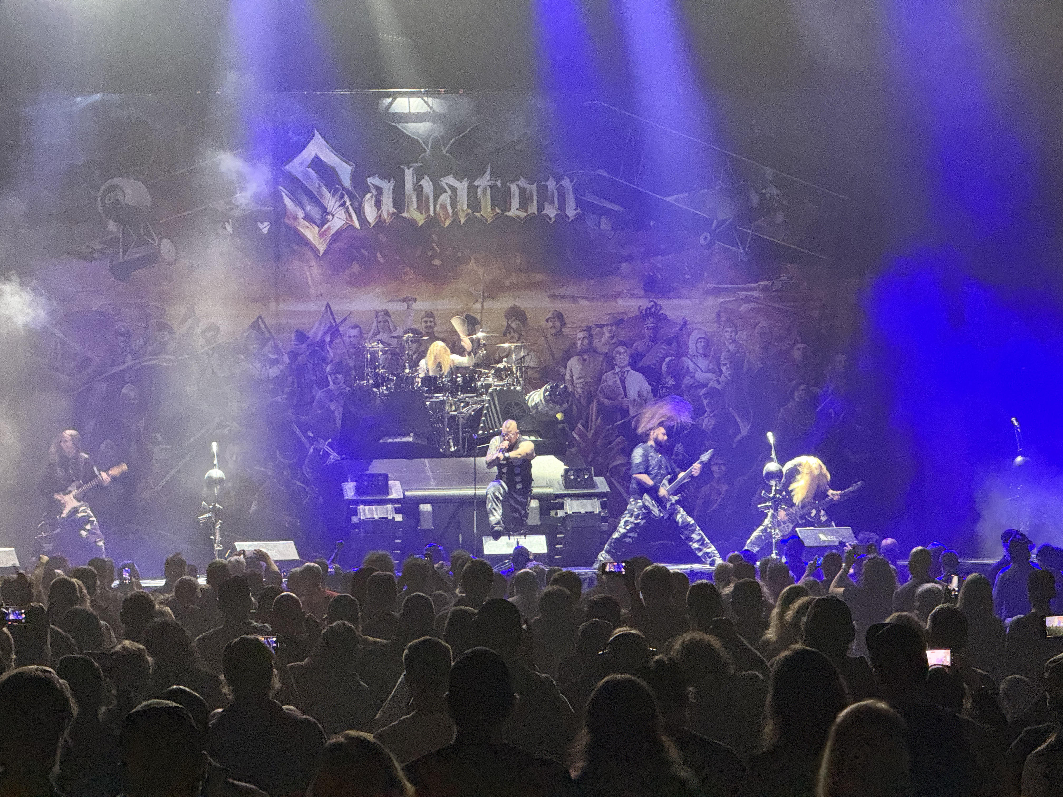 Sabaton at Angel of the Winds Arena, Everett, WA, USA