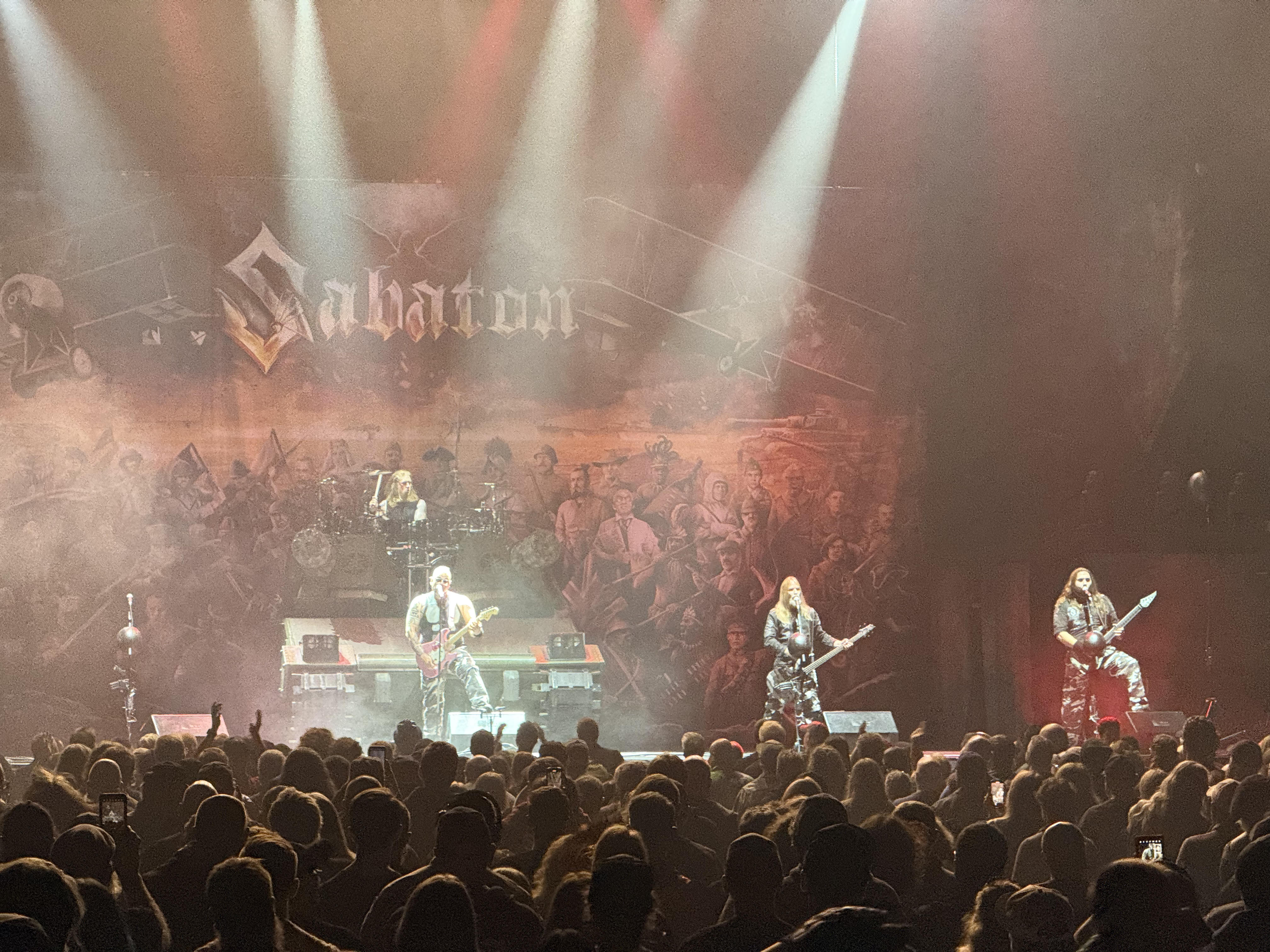 Sabaton at Angel of the Winds Arena, Everett, WA, USA