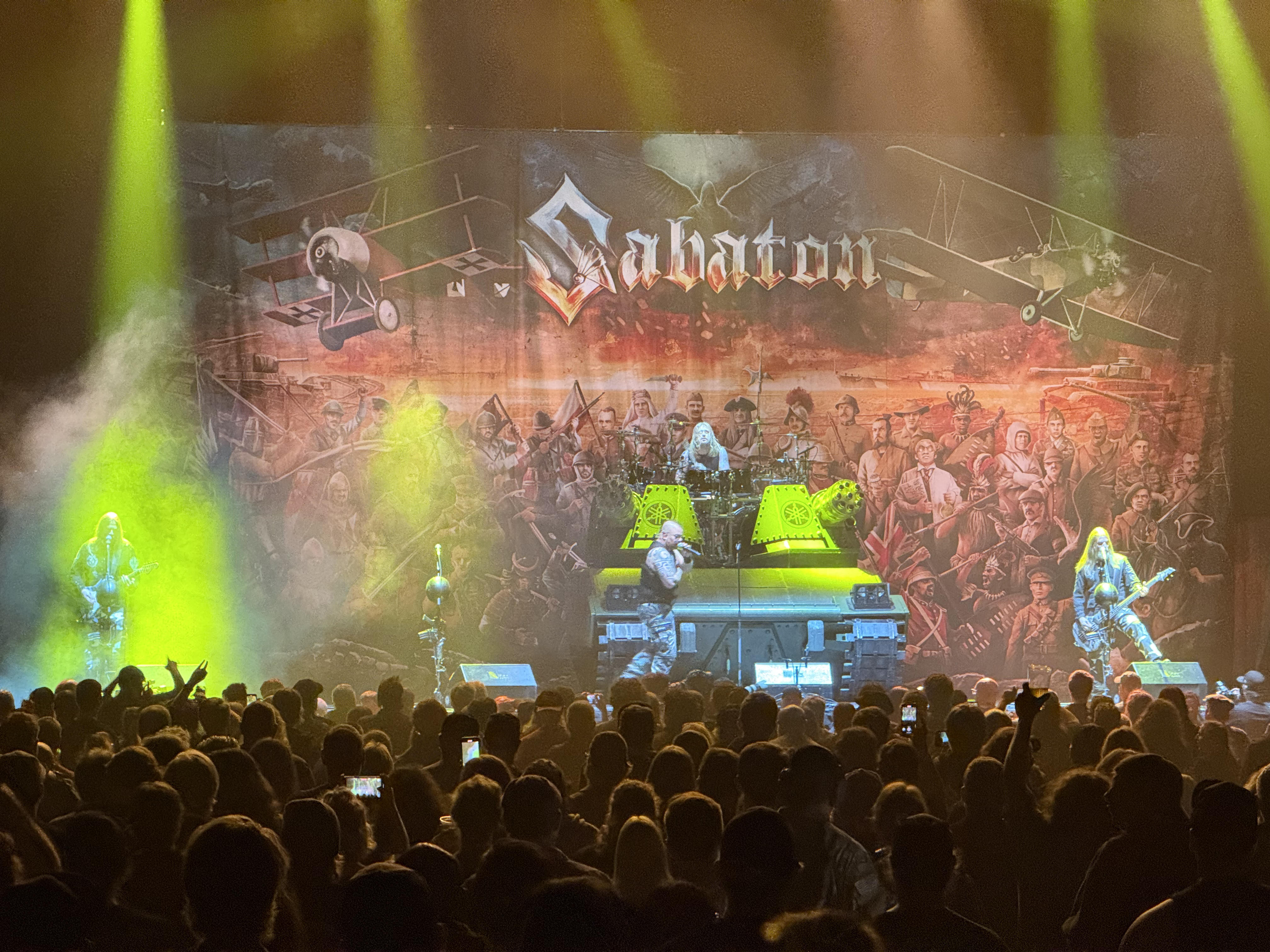 Sabaton at Angel of the Winds Arena, Everett, WA, USA