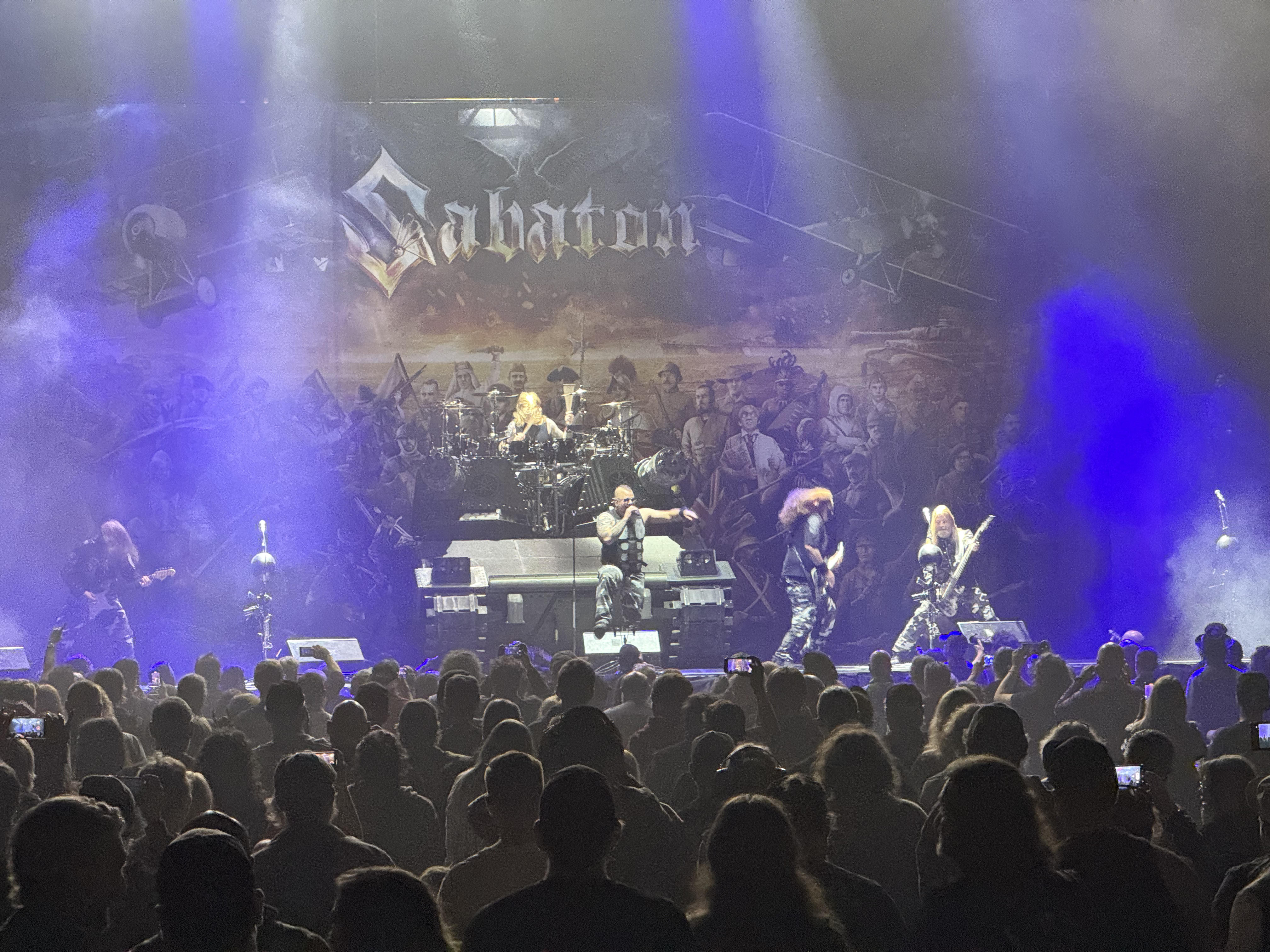 Sabaton at Angel of the Winds Arena, Everett, WA, USA