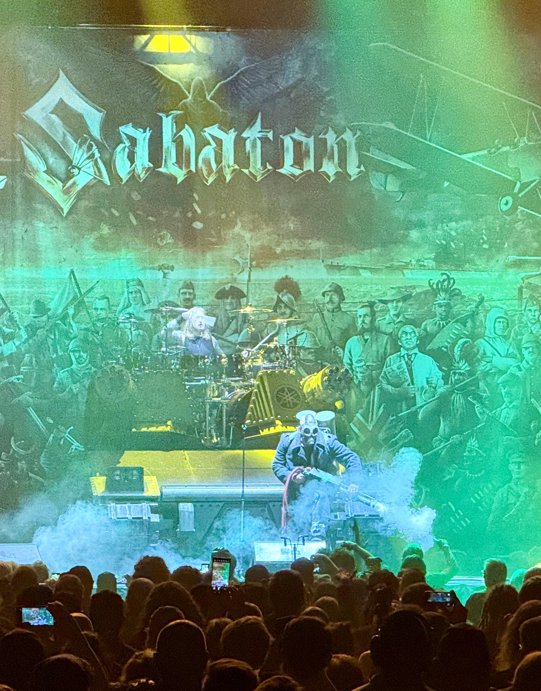 Sabaton at Angel of the Winds Arena, Everett, WA, USA