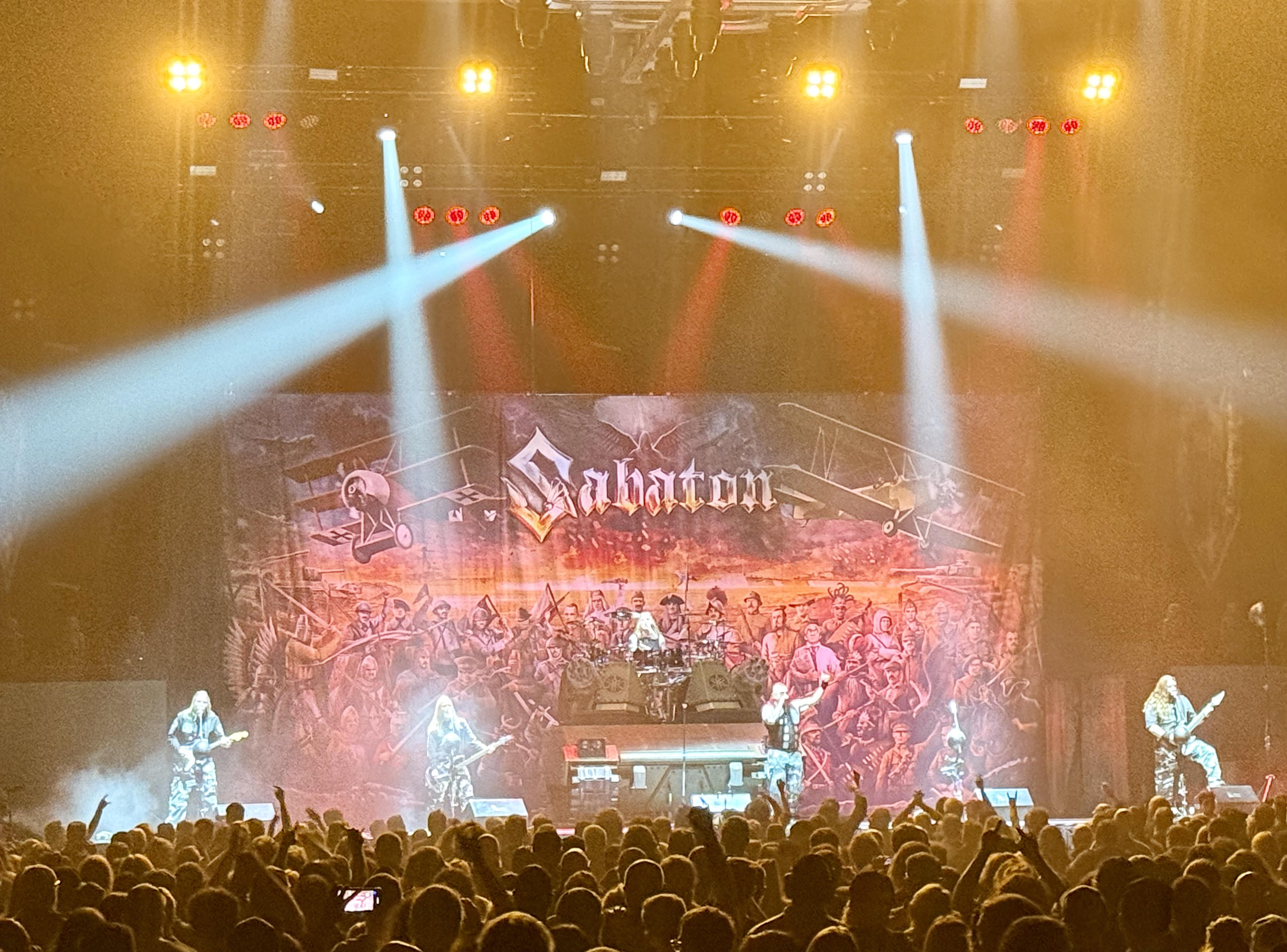 Sabaton at Angel of the Winds Arena, Everett, WA, USA